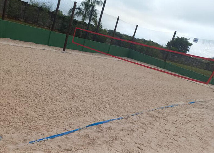 Quadra de Beach Tennis